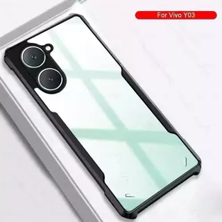 เคสกันรอยกล้อง สำหรับ Vivo Y03 Y03T Y18 Y28S Y36 Y27S Y27 5G Y27 4G Y17S Y28 4G V30 Pro V30Eเคสหลังใส