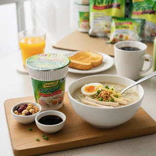 โจ๊กคัพ รสไก่ โจ๊กฮาลาล ตราเมลโลว แบบซองใหญ่ - ถ้วยใหญ่ ฮาลาล จำนวน 12 ห่อ (1 โหล)