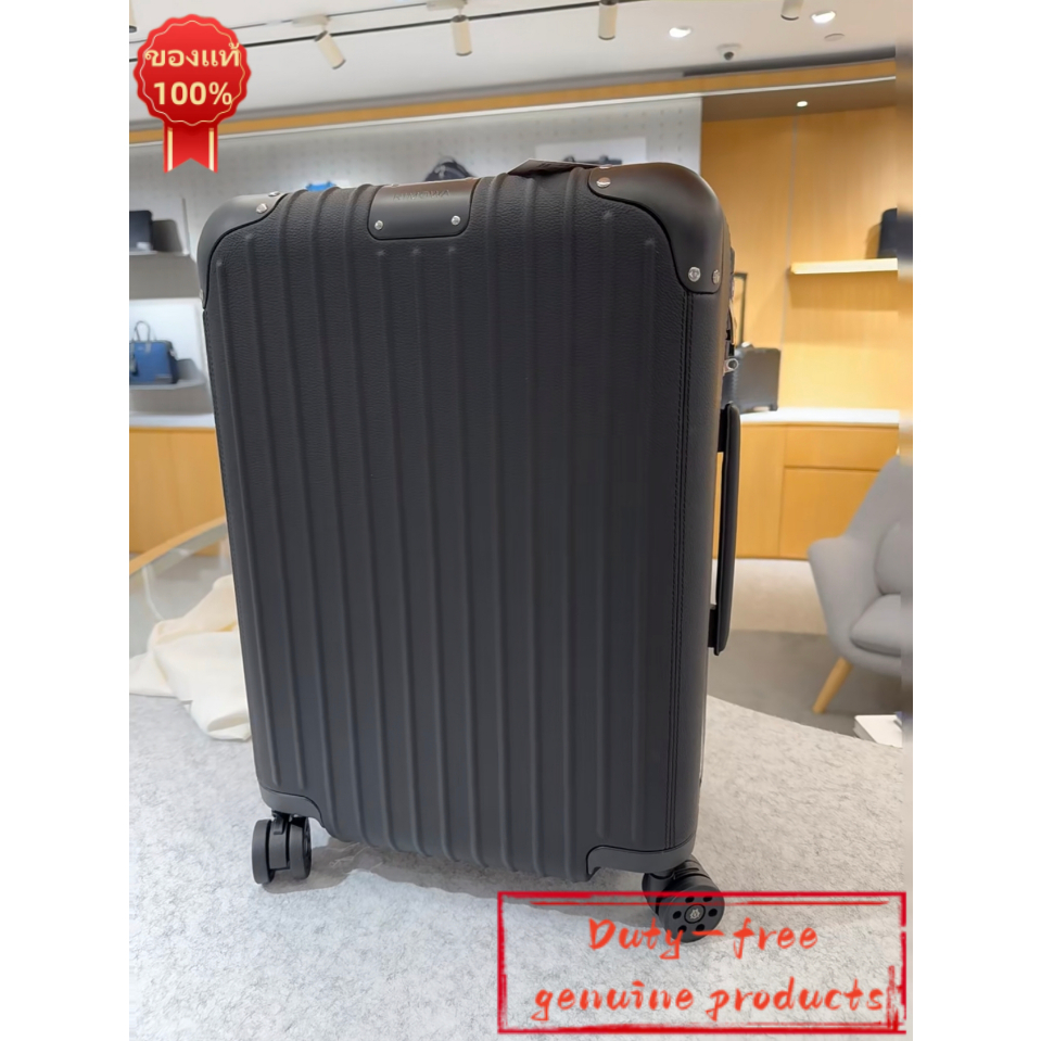 ของแท้ 100% ใหม่ ปลอดภาษี RIMOWA DISTINCT Cabin กระเป๋าเดินทางแคทรี่ออน พร้อมใบเสร็จและกล่องครบชุด