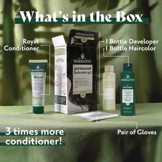 Herbatint ผลิตภัณฑ์เปลี่ยนสีผม ออร์แกนิค Ammonia-free Vegan Permanent Hair Colour Gel (170ml)