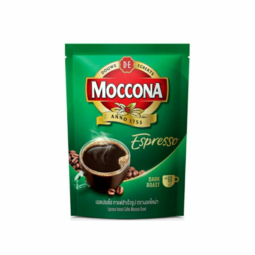 MOCCONA Espresso Instant Coffee กาแฟมอคโคน่า เอสเปรสโซ่ ขนาด 120 กรัม