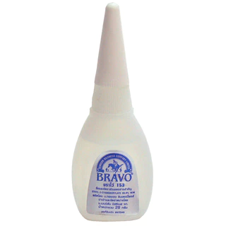 BRAVO 153 by Fixdee ยกกล่อง กาวร้อนอเนกประสงค์ แห้งเร็ว สำหรับพลาสติก โลหะ ไม้ งานซ่อม DIY