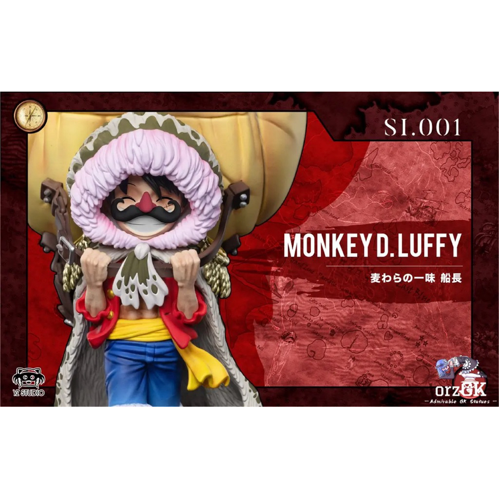 Resin WCF One Piece  - Luffy Sabaody (Smiling ver.) by YZ Studio