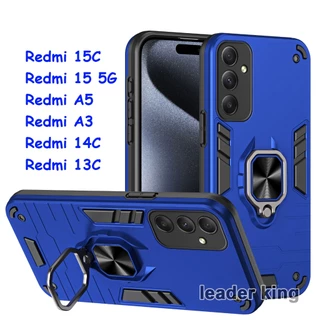 เคส กันกระแทก พร้อมแหวน สำหรับ Redmi / Xiaomi Mi15T Mi15TPro 15C Redmi 15 5G Redmi 14C Redmi 13C Redmi A5/A3 042