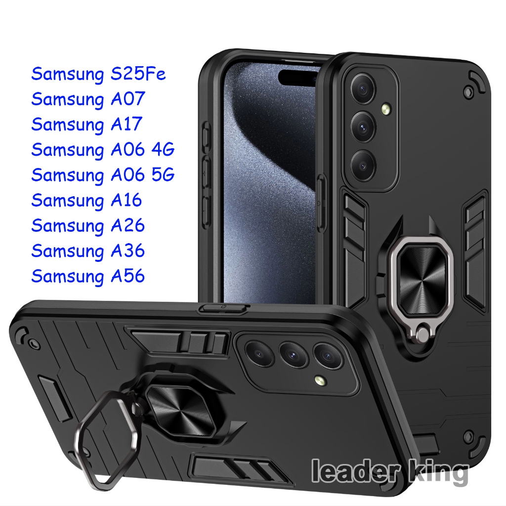 เคส ตั้งได้ กันกระแทก สําหรับ Samsung A37 A57 5G S25Fe A07 A17 A06 4G/5G A16 A26 A36 A56 042