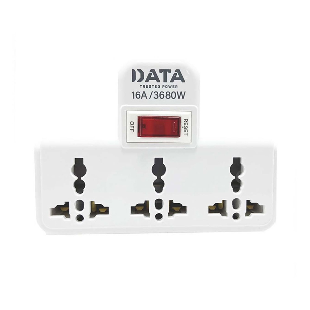 หัวแปลงปลั๊ก DATA Adapter 3 Way 1 Switch (AD265) by BB รูปที่ 2