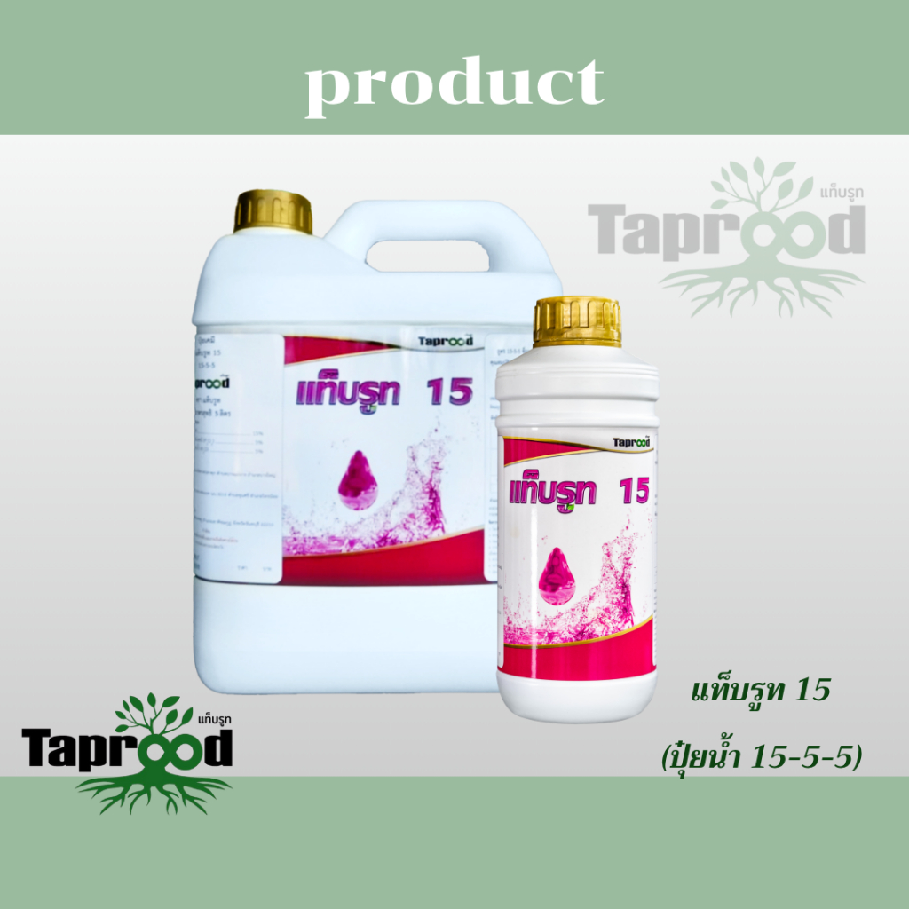 แท็บรูท 15 (ปุ๋ยน้ำ 15-5-5)