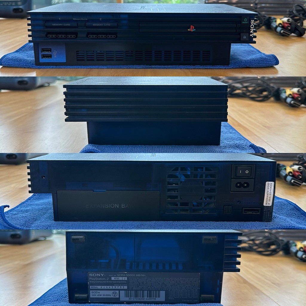 PlayStation 2 Midnight Blue SCPH-50000 MB/MH PS2 NTSC