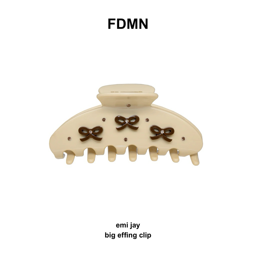 fdmn | (พร้อมส่ง/pre-order) emi jay big effing clip