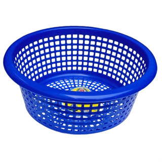 ตะกร้าพลาสติก ตะแกรงกลม  เกรด A  สีใส  สีสวย ตะกร้าคัดขนาด  …