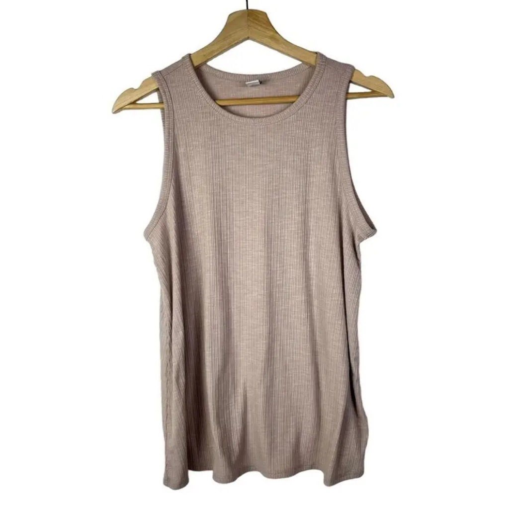 เสื้อแขนกุดสีน้ำตาล Old Navy ไซส์ใหญ่