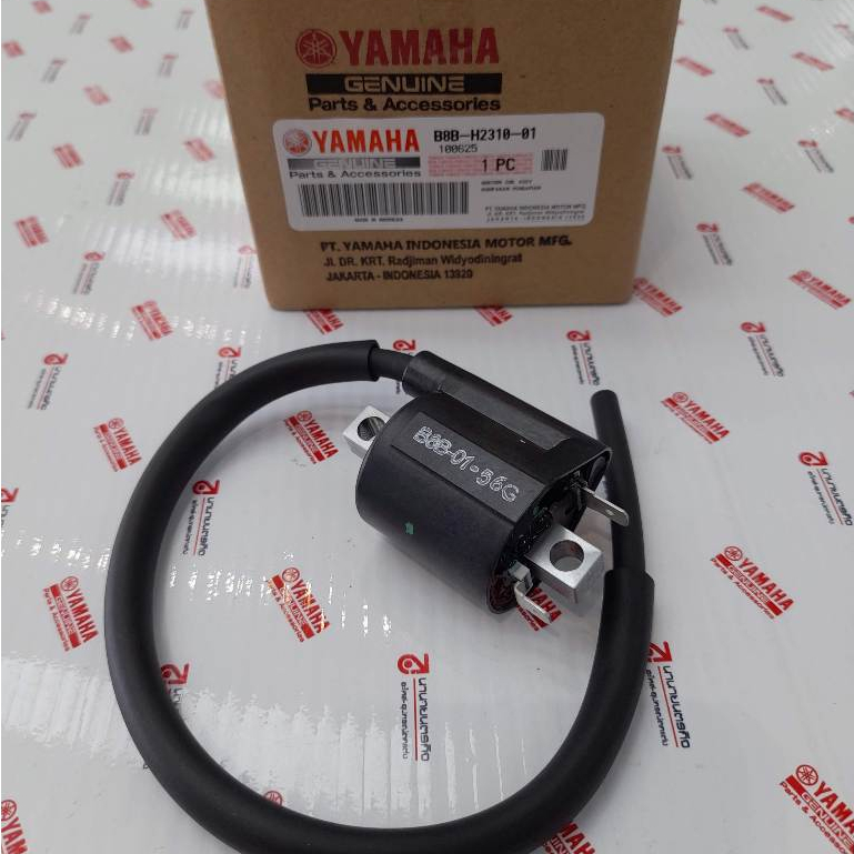 B8BH231001 คอยล์หัวเทียน GRAND FILANO ทุกรุ่นปี YAMAHA แท้ B8B-H2310-00 2BL -01 BEJ