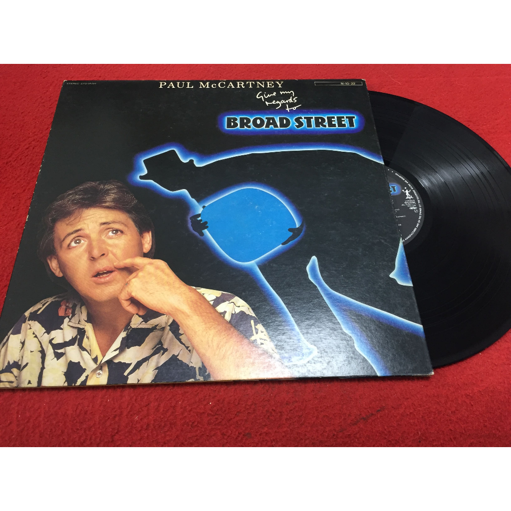 Give My Regards to Broad Street -  Paul McCartney ขนาด 12 นิ้ว LP B5.9