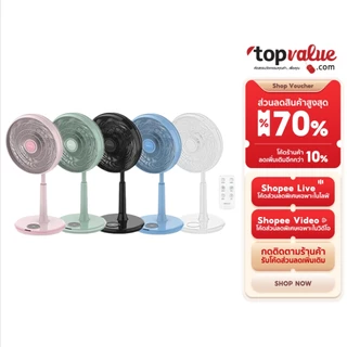 Alectric พัดลม 16 นิ้ว RF2 พร้อมรีโมท ปรับสูงต่ำได้ 50W พัดลมตั้งพื้น รับประกัน 3 ปี