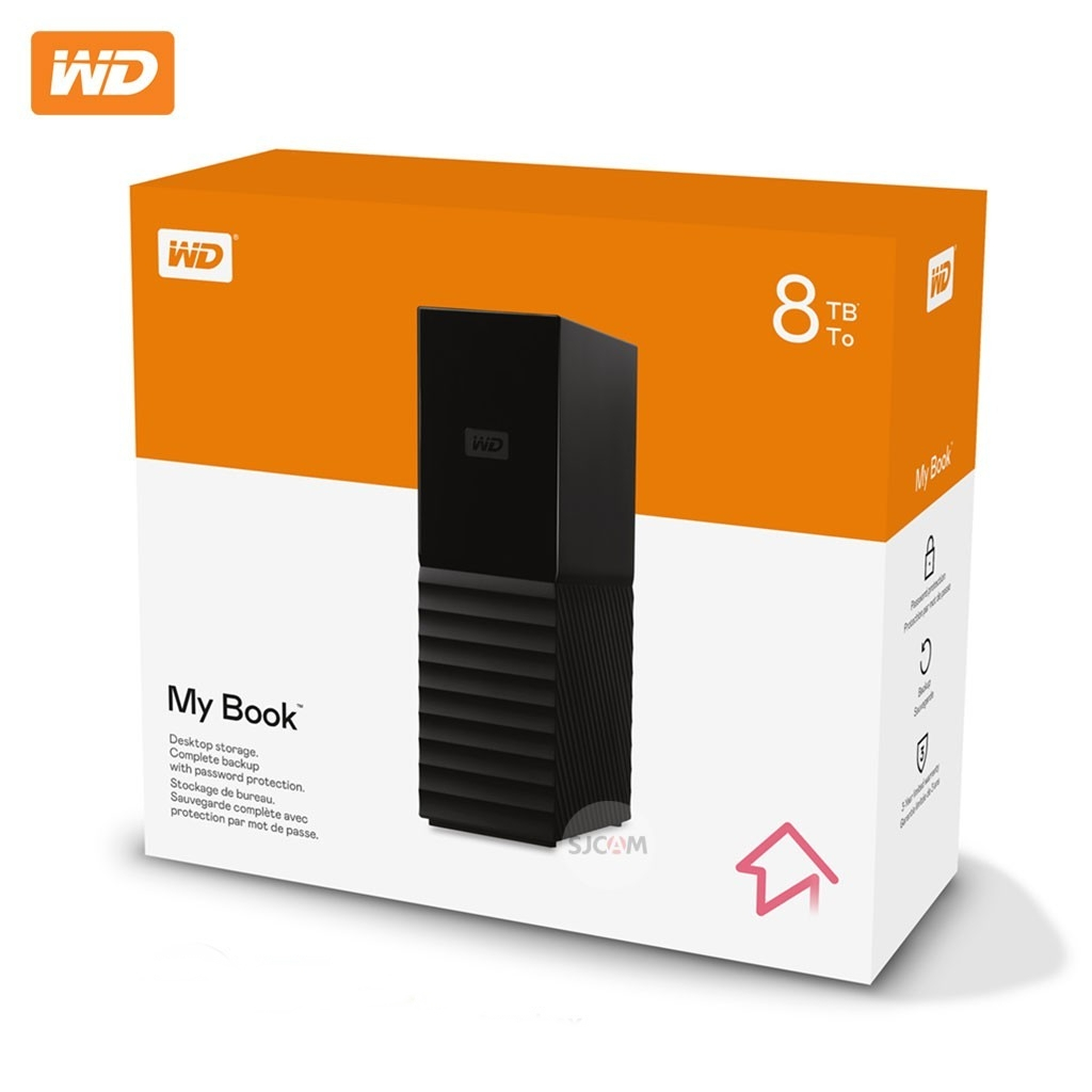 6TB/8TB/12TB/14TB/16TB EXTERNAL HDD (ฮาร์ดดิสก์ภายนอก) WD MY BOOK USB 3.0 ไดร์ฟเก็บข้อมูล วิดีโอ ภาพ