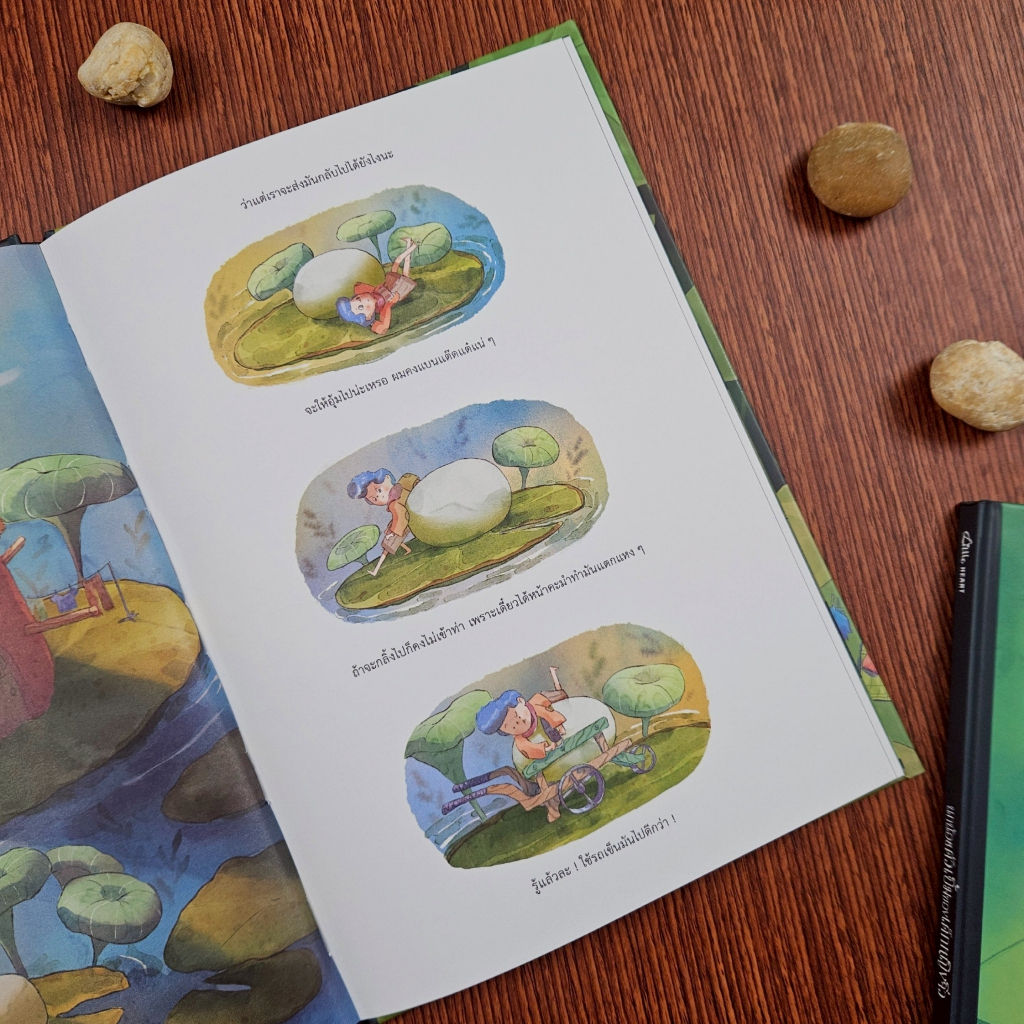 Little Heart หนังสือนิทาน ก้อนหินประหลาดของเด็กชายจิ๋ว นิทานหมอประเสริฐแนะนำ (76767) ราคา ถูกที่สุด ดีลบีเคเค แกลเลอรีภาพที่ 3
