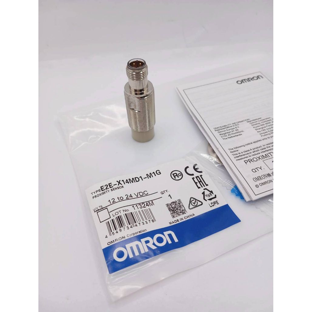 เเท้ E2E-X14MD1-M1G พร็อกซิมิตี้เซนเซอร์ รุ่นมาตรฐาน E2E (E2E-X14MD1-M1G).OMRON. สินค้าพร้อมส่งในไทย