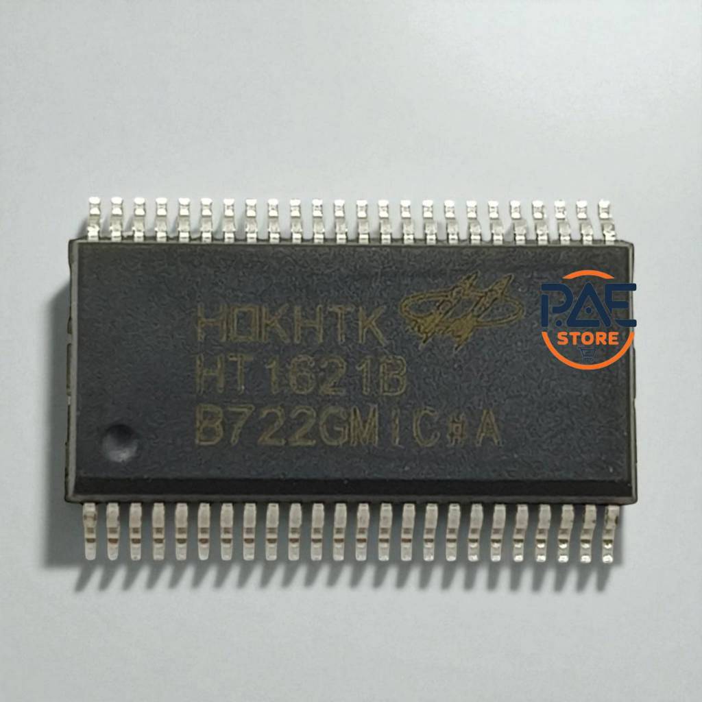IC00000080 #HT1621B SSOP-48 ชิปควบคุม LCD แบบ RAM Mapped สินค้าใหม่