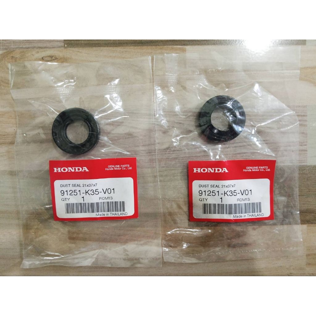 ซีลล้อหน้า (21x37x7) HONDA  Giorno ปี 2024-2025 แท้เบิกศูนย์  91251-K35-V01 
