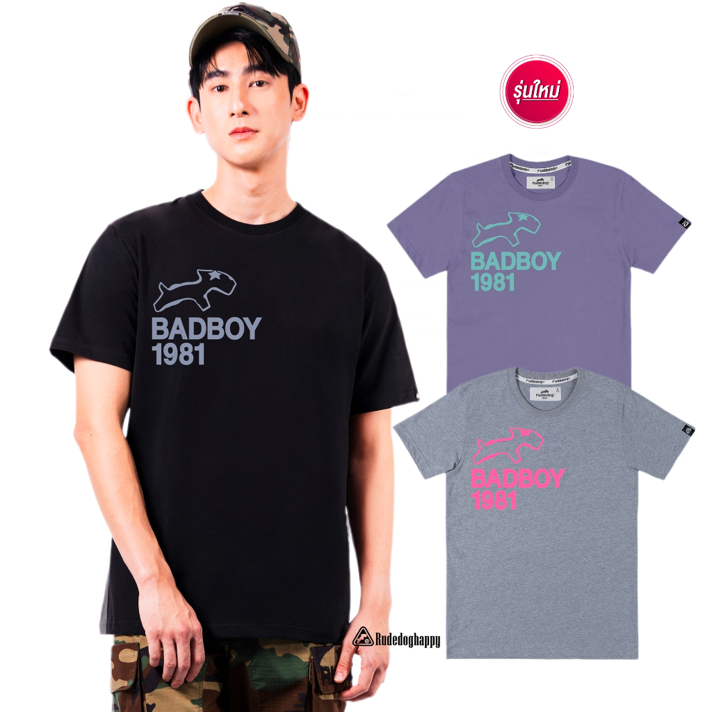 rudedog เสื้อยืดรุ่น Dustydog ของแท้100% Man ผู้ชาย Clothing