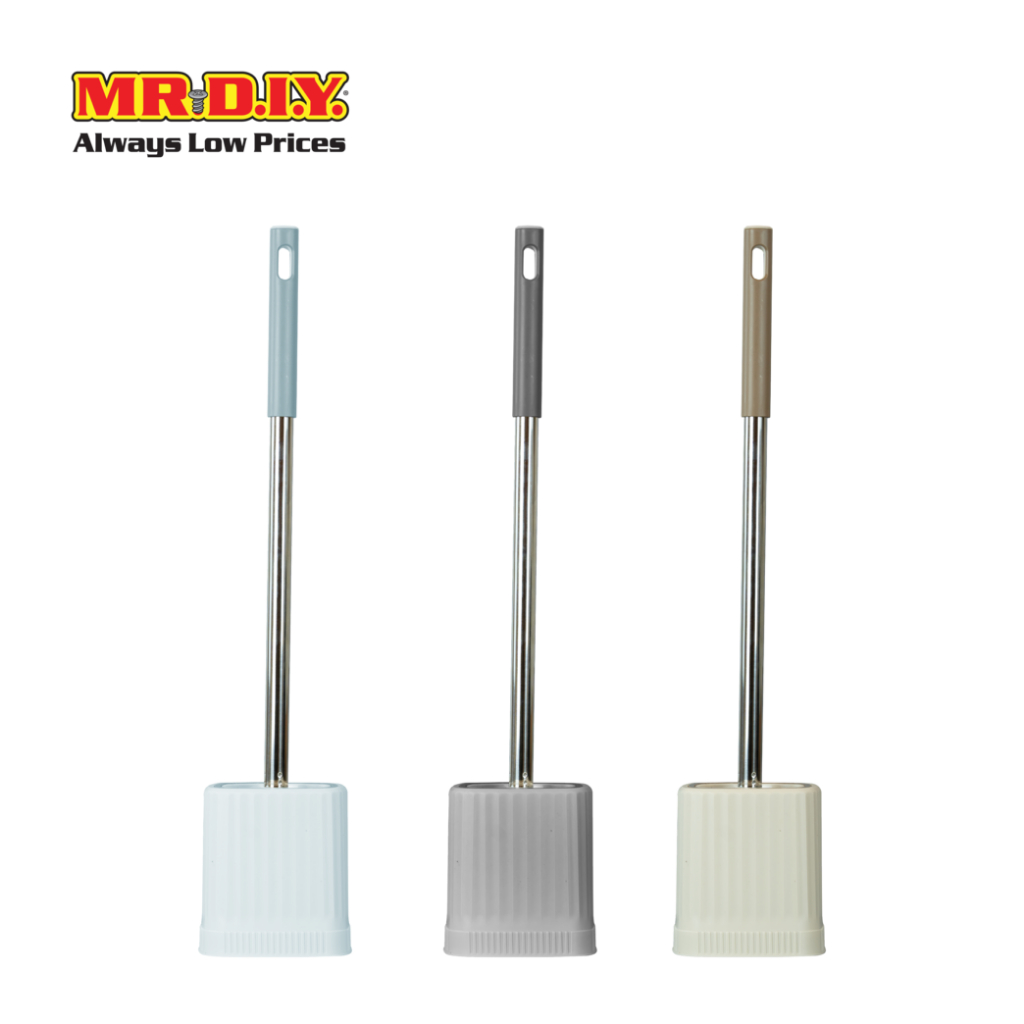 MR.D.I.Y. แปรงขัดห้องน้ำ พร้อมที่เก็บแปรงติดผนัง ขนาด 57.5 X 12.3 ซม.