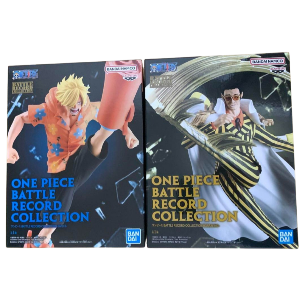 Banpresto One Piece BATTLE RECORD COLLECTION SANJI Ⅱ BORSALINO Figure Japan Kizaru Luffy Zoro Nami