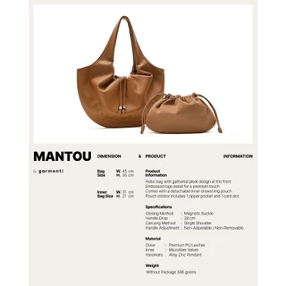 (READY TO SHIP) GARMENTI - MANTOU BAG