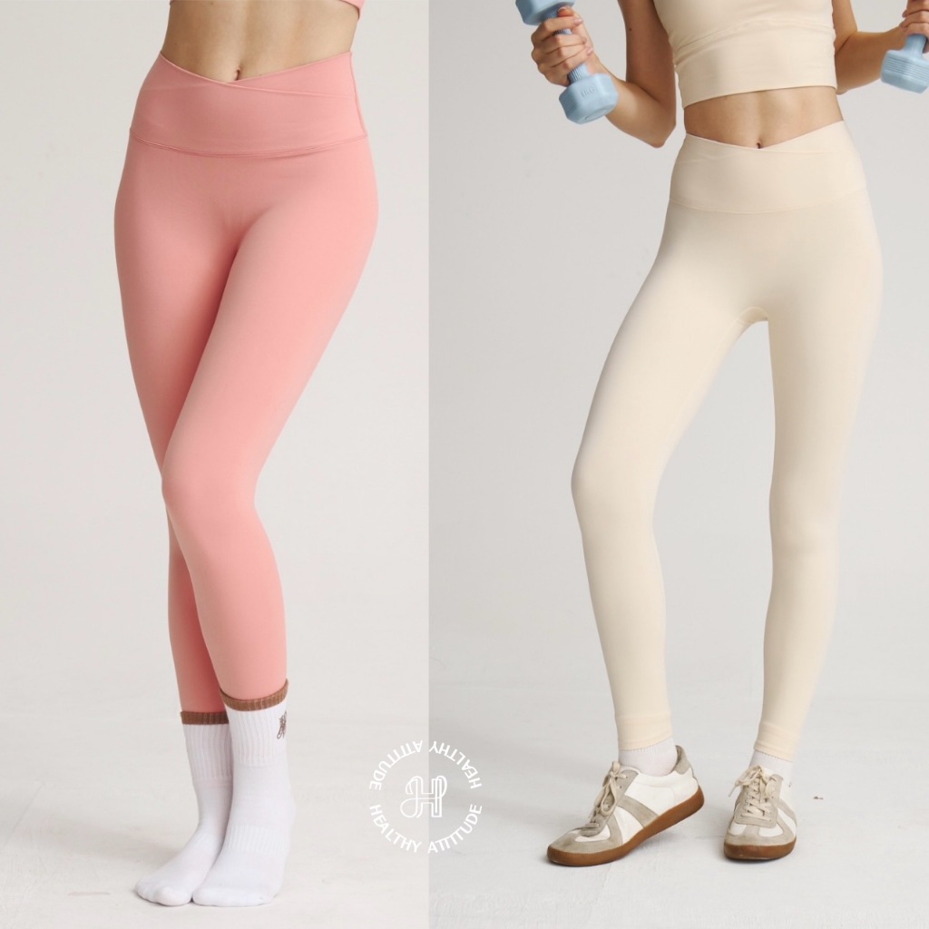 Healthyattitude.bkk - V Waistline Leggings Vol.2 เลกกิ้งขายาว