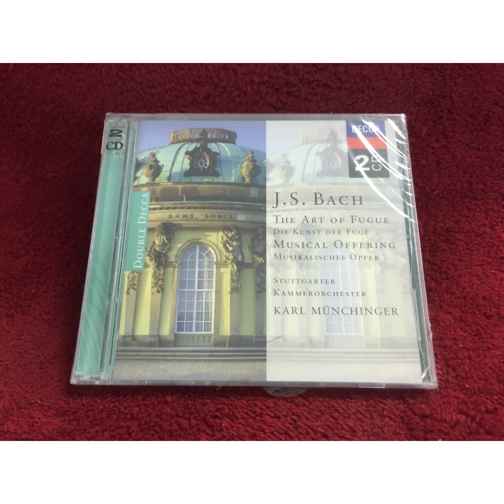 CD J. S. Bach  The Art Of Fugue สภาพตามปก B101-8