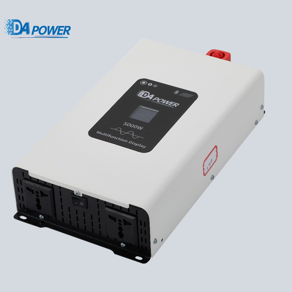 รุ่นใหม่ 2025 อินเวอร์เตอร์เพียวซาย 5000w12v/24v หน้าจอดิจิตอล DA Inverter pure sine wave เครื่องแปลงไฟฟ้า อินวอเตอร์24v