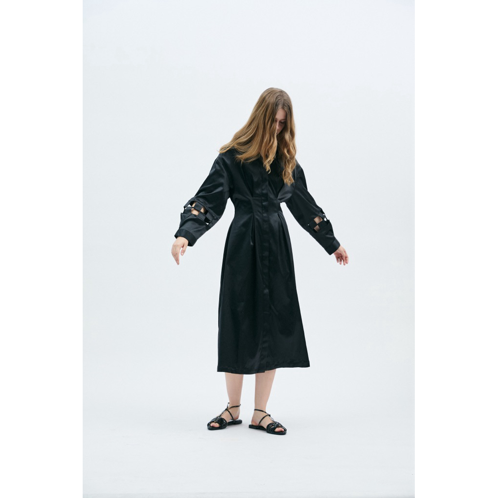 Tetris maxi dress (พร้อมส่ง)