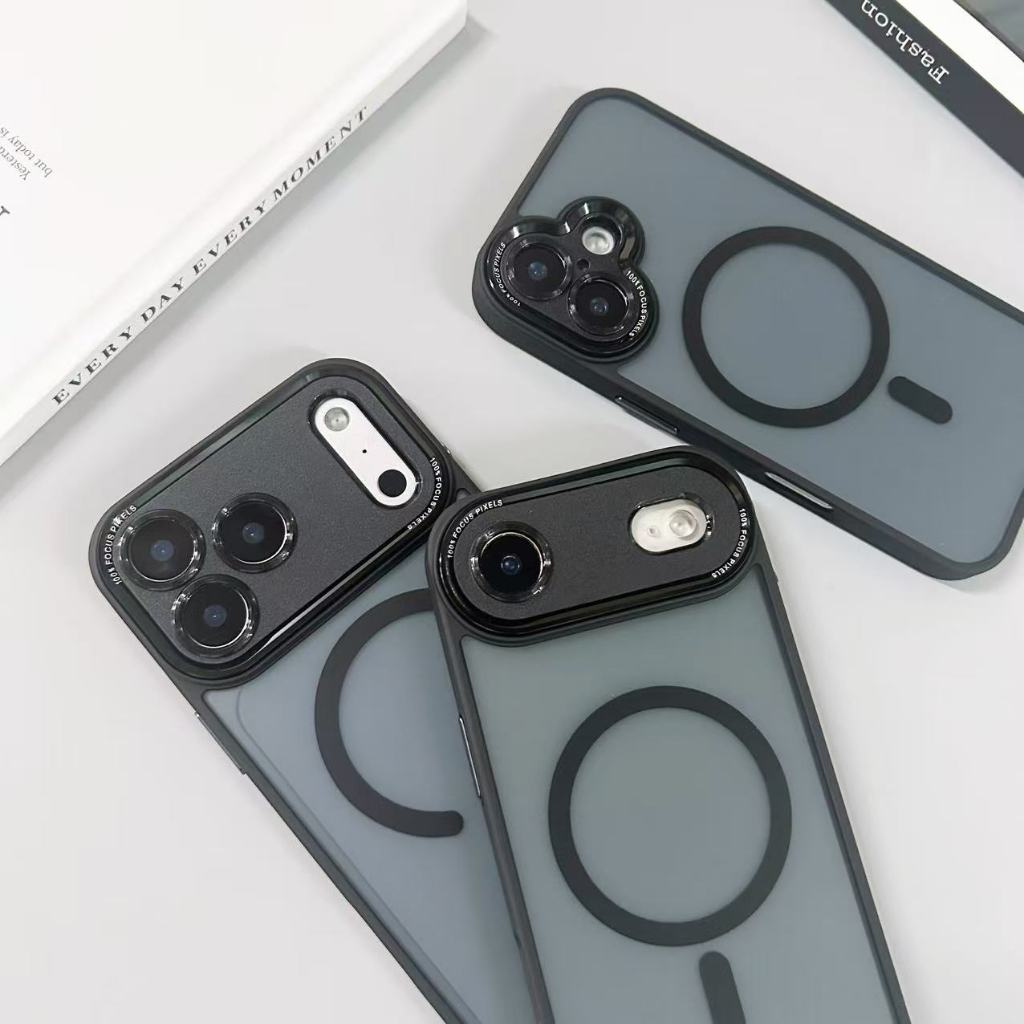เคสหลังด้าน ชาร์จได้ ขอบสี กันกระเเทก for iPhone 17 17pro 17promax 17 pro max เคสไอโฟน 17/pro/max 17air ราคา ถูกที่สุด ดีลบีเคเค แกลเลอรีภาพที่ 6