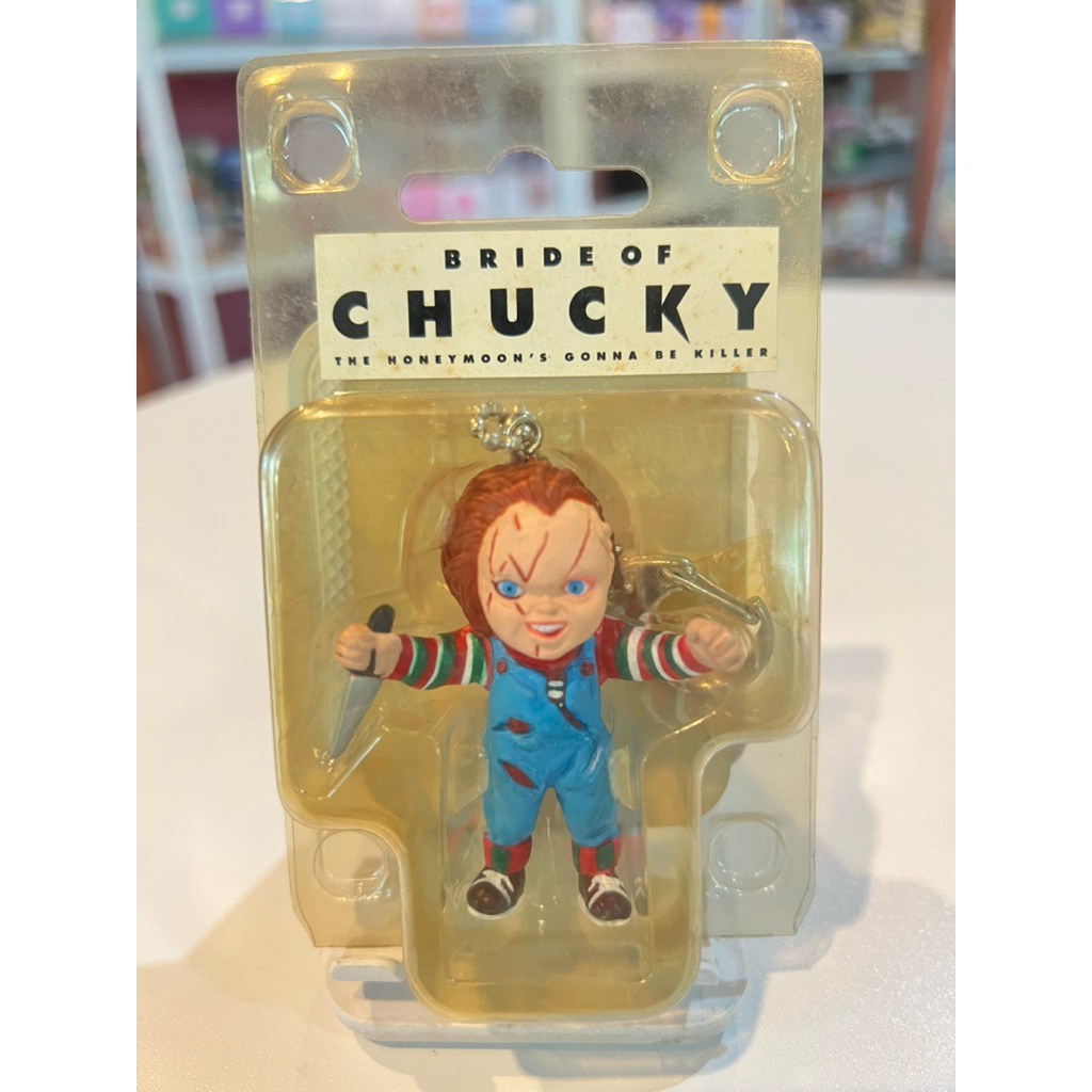 แท้/พร้อมส่ง Chucky Child's Play Keychain Horror Movie Japan K046