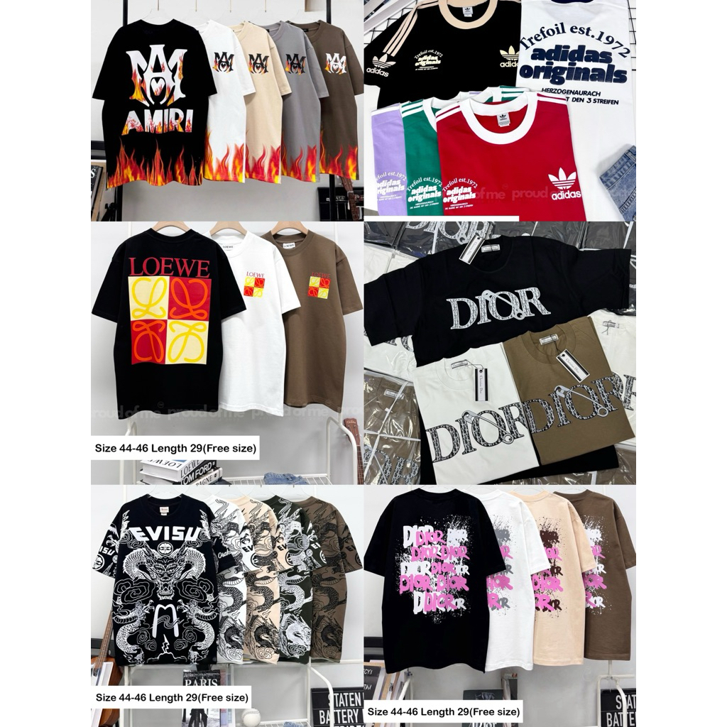 URTHE - เสื้อยืด Oversize รุ่น STRIDE OVERSIZE T-SHIRT