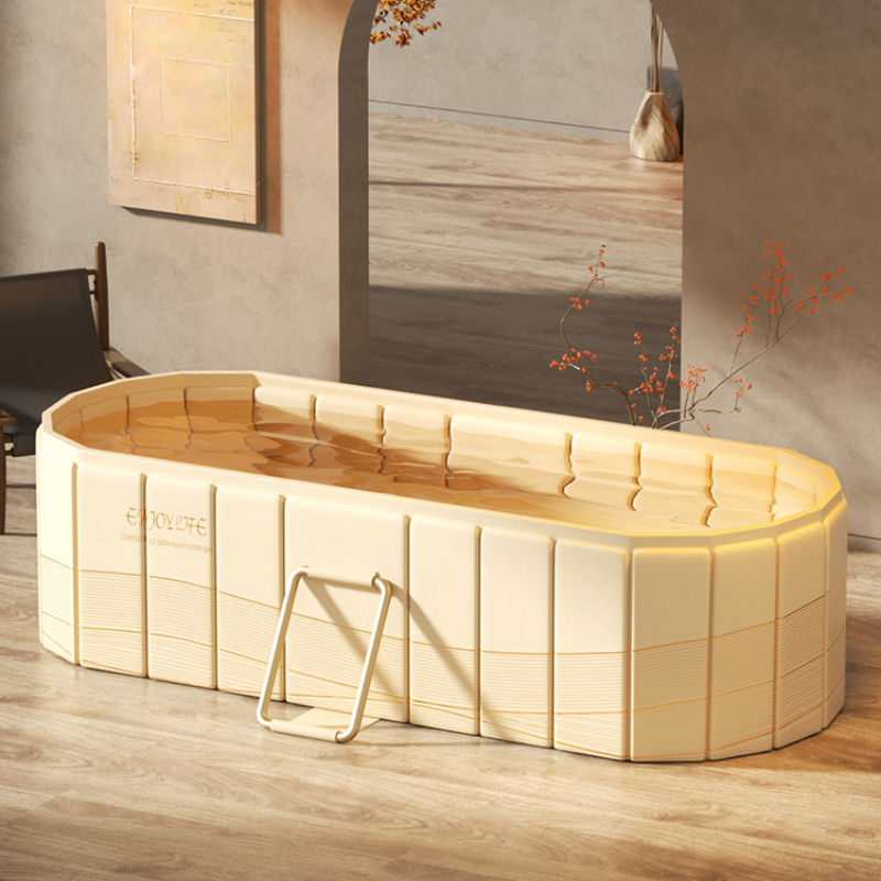 อ่างอาบน้ำพับเก็บได้ รุ่นหนาพิเศษ สำหรับผู้ใหญ่/เด็กเก็บความร้อนดีเยี่ยม ขนาด120cm/150cm Bathtub