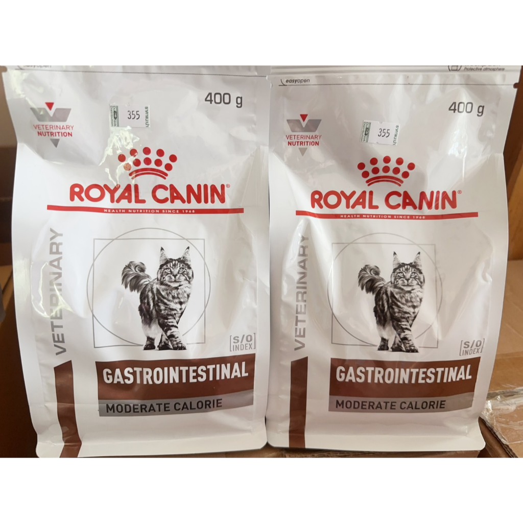 Sale**** Royal canin Gastrointestinal Moderate อาหารสำหรับ แมวที่มีความผิดปกติ ของระบบทางเดินอาหารร่วมกับภาวะน้ำหนักเกิน