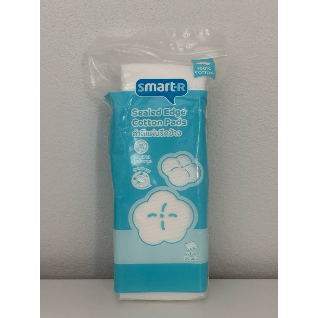 สมาร์ทเตอร์สำลี รีดข้าง  50 แผ่น