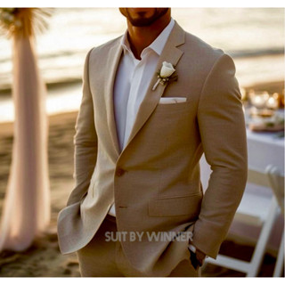 ✅พร้อมส่ง✅ชุดสูทสีน้ำตาล งานไทยเกรดพรีเมี่ยม (แยกขายสูท + กา…