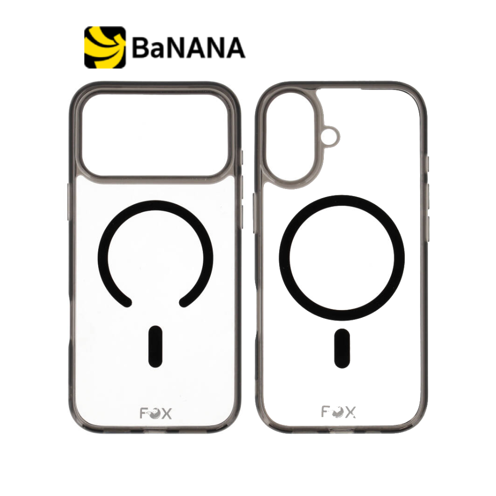 เคส FOX สำหรับ iPhone 17/Air/17 Pro/17 Pro Max vShield Pro Magnetic Transparent  Black by Banana IT – โปรปัง