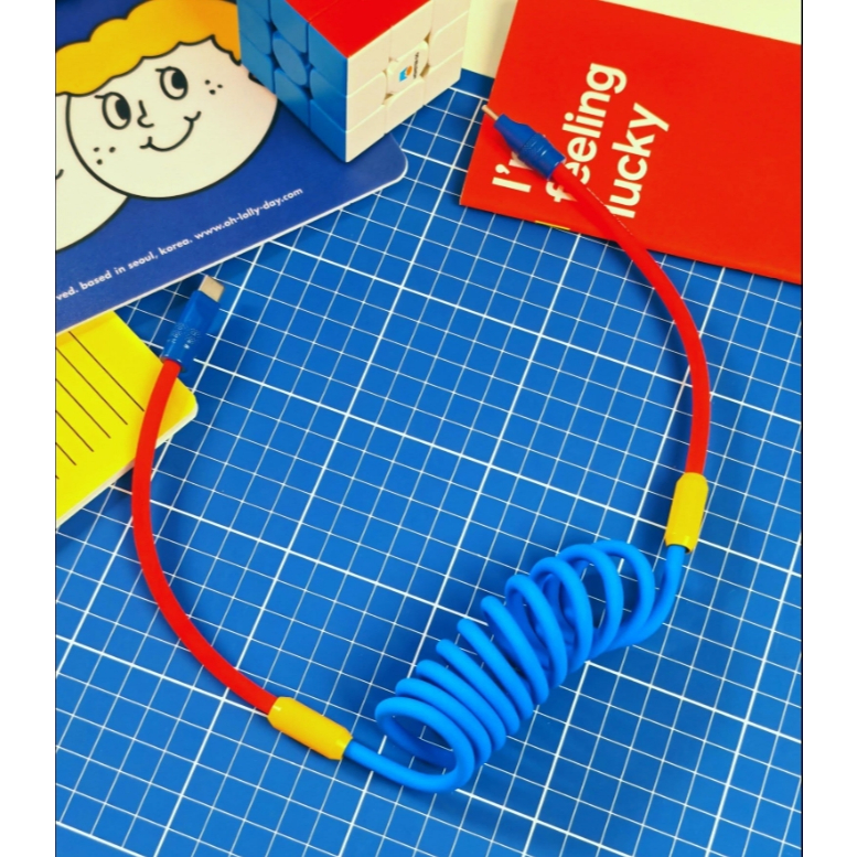 Cacle Usb C to C Loop (LT) Macaron 240W/1.5W ANTIMONSTER