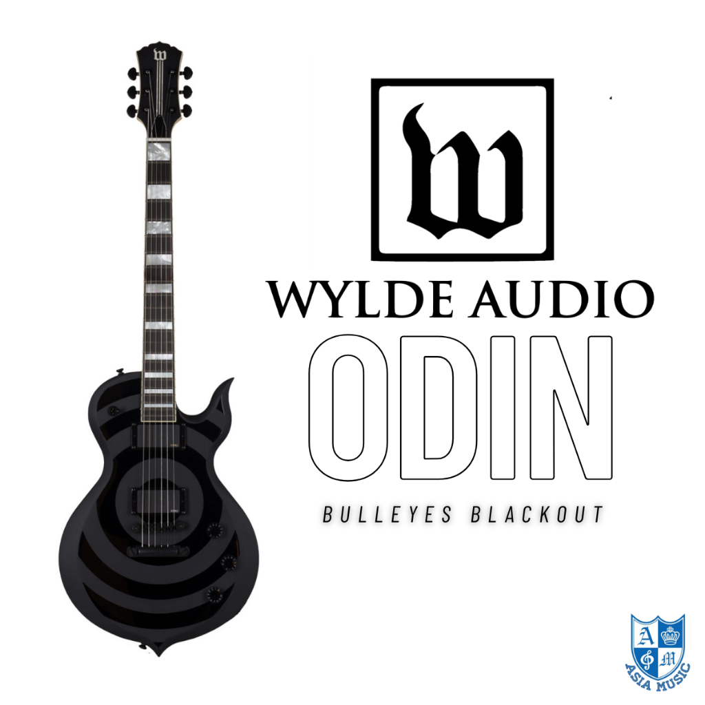 Wylde Audio กีตาร์ไฟฟ้ารุ่น Odin Bulleyes Blackout