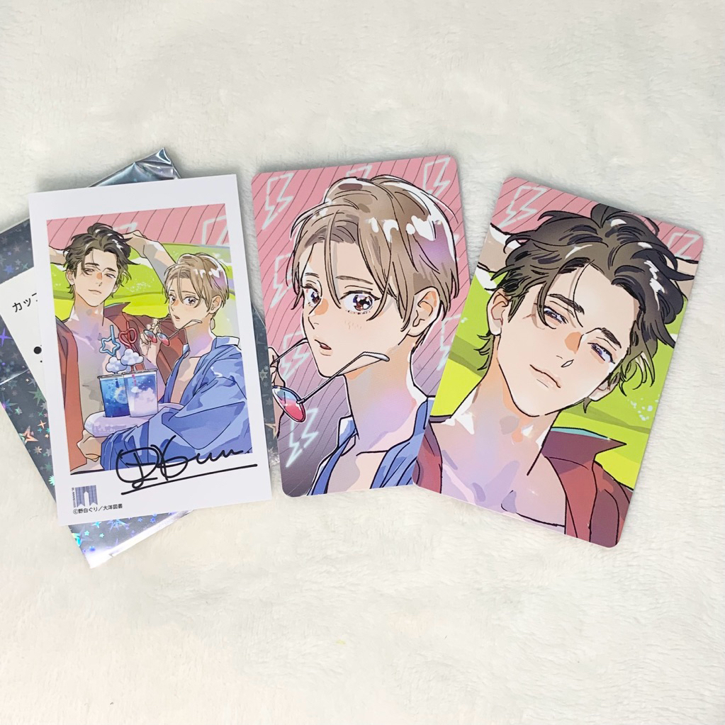 [พร้อมส่ง] BL Night Pool Photocard : Rairairaise [雷々来世] Photocard + Polaroid