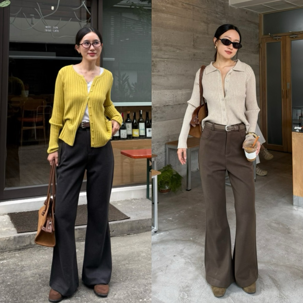 251 knockknock - FLARE PANTS