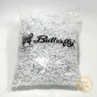 ดอกพุดวง มะลิตูมพลาสติก ตราผีเสื้อ มี 4 ขนาด ร้อยมาลัย ตกแต่งบายศรี พานพุ่ม งานพิธีไทย พร้อมส่ง