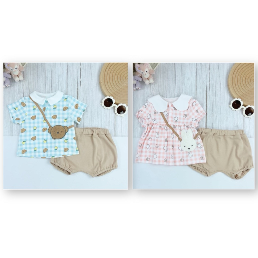 amilybabyshop : 🌈ชุดเซต เสื้อ+กางเกง 🧸Miffy & Borits🧸 สินค้าพร้อมส่ง🚛