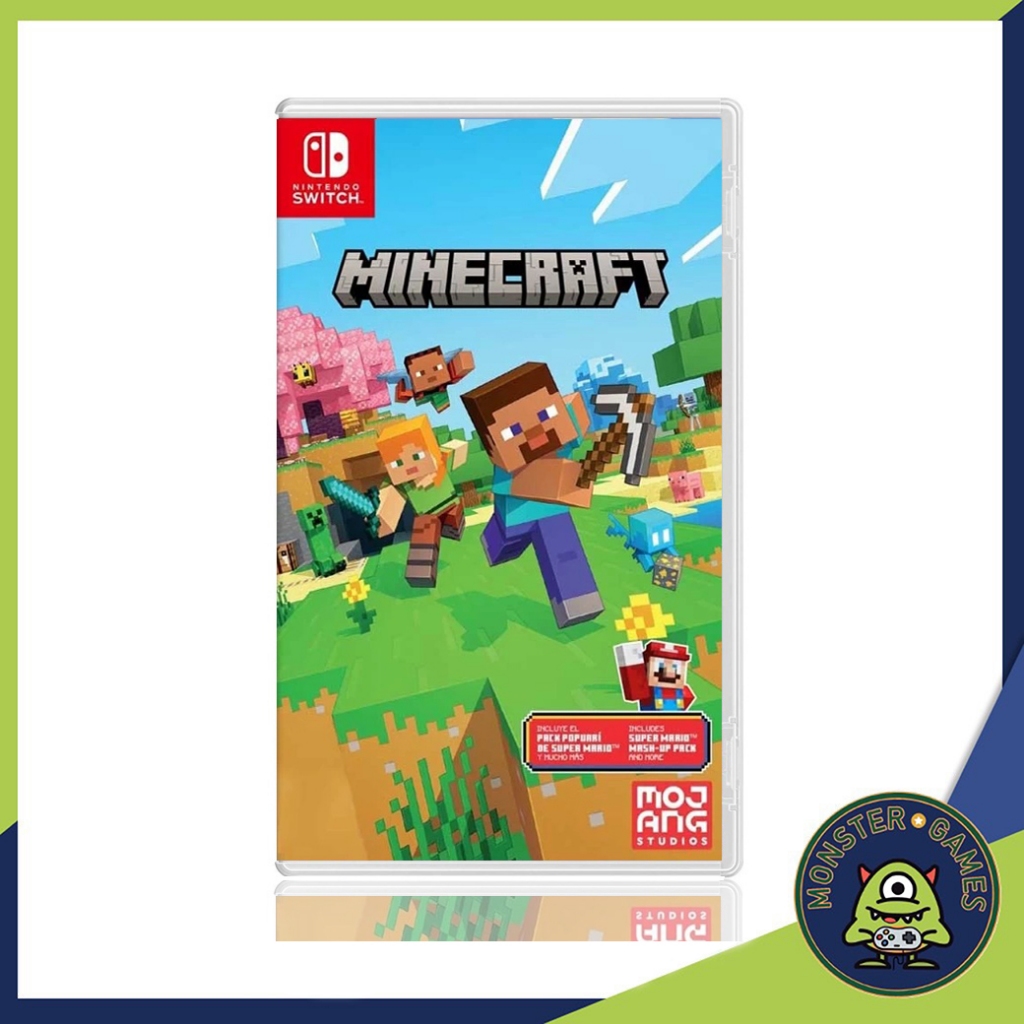Minecraft Nintendo Switch Game แผ่นแท้มือ1!!!!! (Minecraft Switch)
