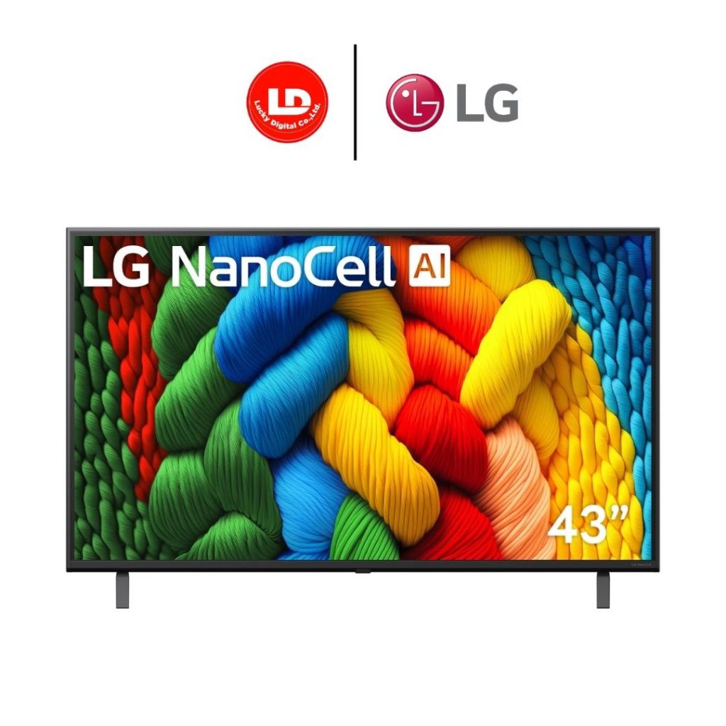 LG ทีวี 65" รุ่น 65NANO80ASA LG NanoCell AI NANO80 4K Smart TV 2025