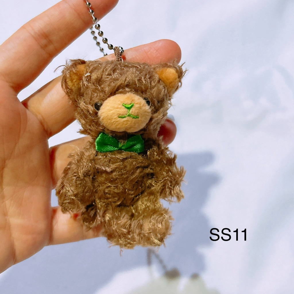 พวงกุญแจ ตุ๊กตา หมี จิ๋ว prince teddy bear