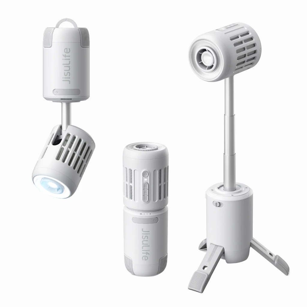 Jisulife Outdoor Fan Ultra1 Light Grey thumbnail 4