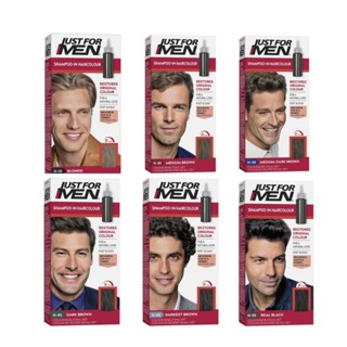 Just for Men Hair Colour ย้อมสีผมผู้ชาย จัสฟอร์เเมน ปิดผมขาว…